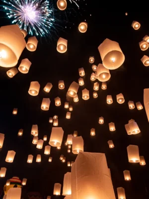 เทศกาลลอยกระทง ปล่อยโคมลอย 2025 ที่ Horizon Village เชียงใหม่